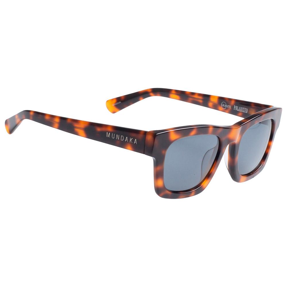 Mundaka Optic - Granite Brown Tort Smoke Polarized - Sunglasses