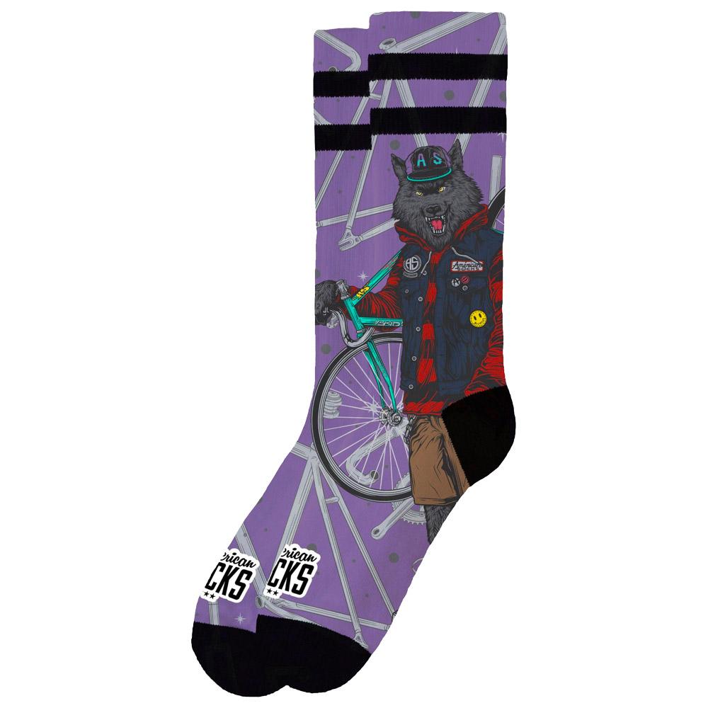 American Socks - The Original Signature Cycling Wolf - S-M - Socken
