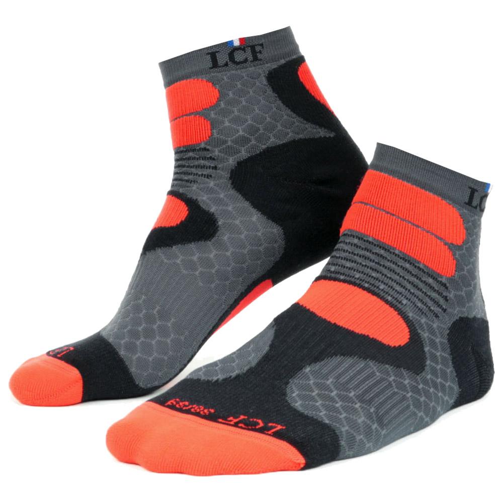 La Chaussette de France - Nepal Gris Rouge - 38-39 - Socks