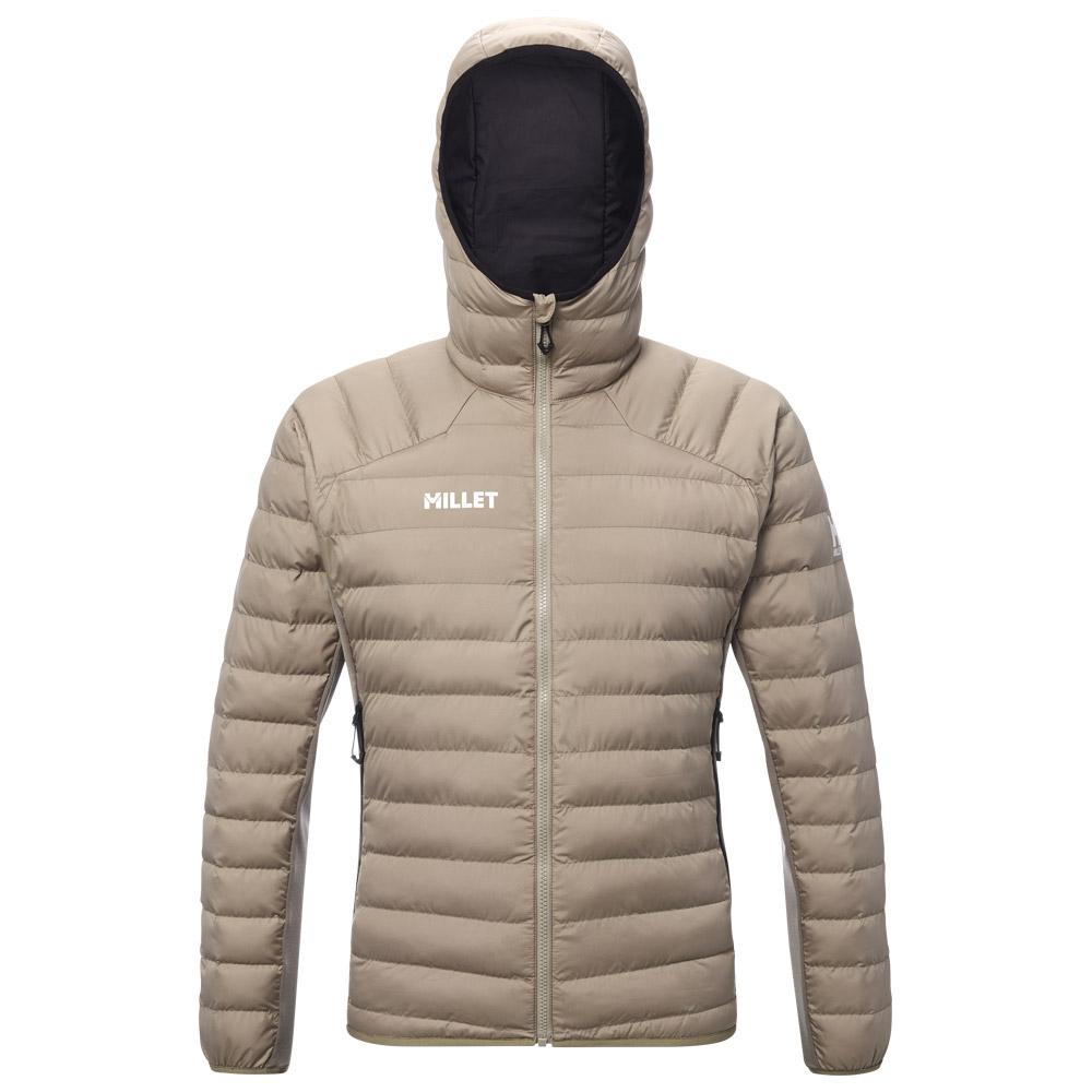 Millet - Fitz Roy Warm Hoodie M Dorite - S - Daunenjacke - Größe S - DGoldite - Herren - Glisshop.de