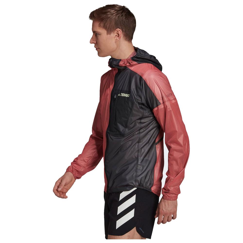 adidas Trail jacket Terrex Agravic 2.5 L Rain Jkt RDY Altered Amber Summer 2022 Glisshop