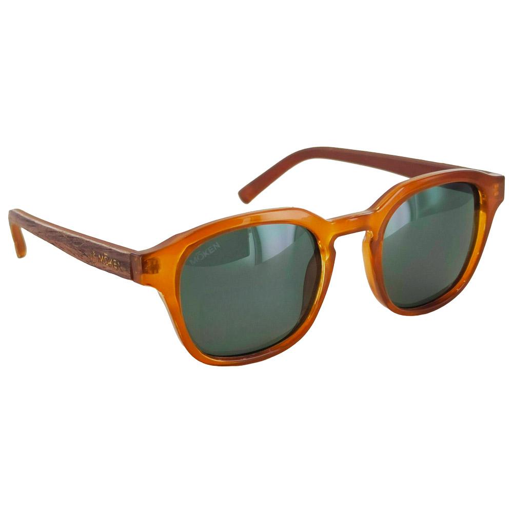 Moken Vision - Krafter Mustard Wood Green Cat.3 Polarized - Sunglasses