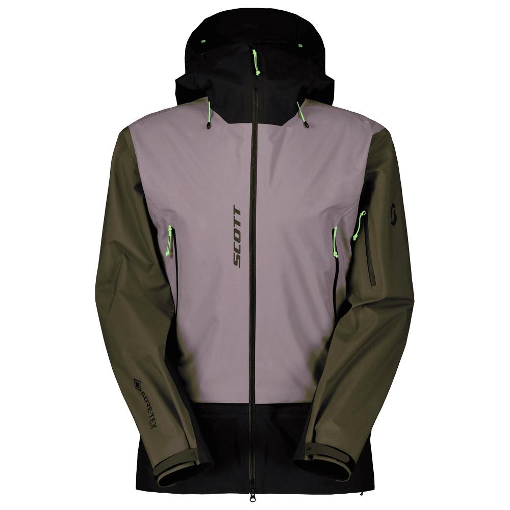Scott - Jacket M's Explorair Gore Tex 3 Layer Evening Grey Black - L - Ski Jacket