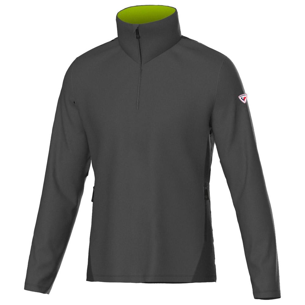 Rossignol - Cieloalto Half Zip Onyx Grey - M - Fleece