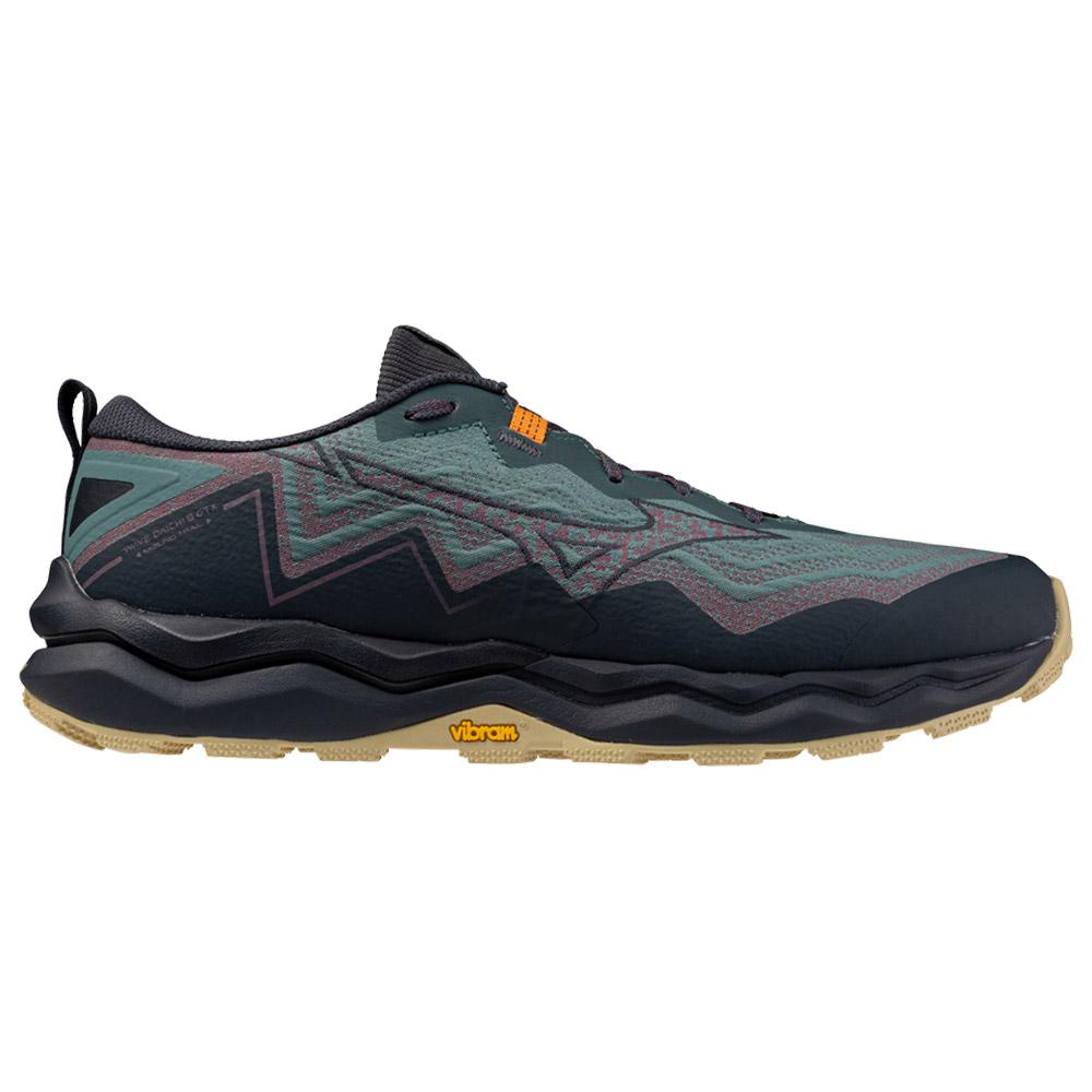 Mizuno - Wave Daichi 9 Gore-Tex North Atlantic Black Pale Khak - 9 - Trail shoes