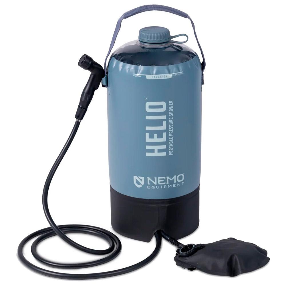Nemo - Helio Pressure Shower Fortress Black - Solar-heated showers