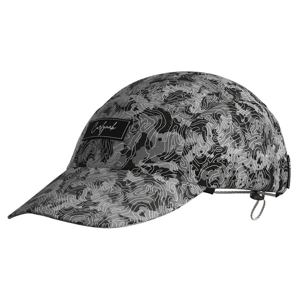 Curlynak - Running Cap Black Topo - Cap