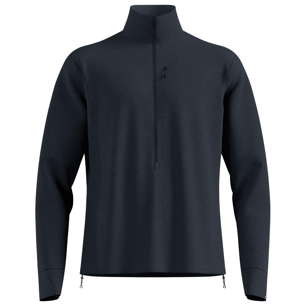 Odlo - Grid Fleece M's Black Melange - M - Fleece