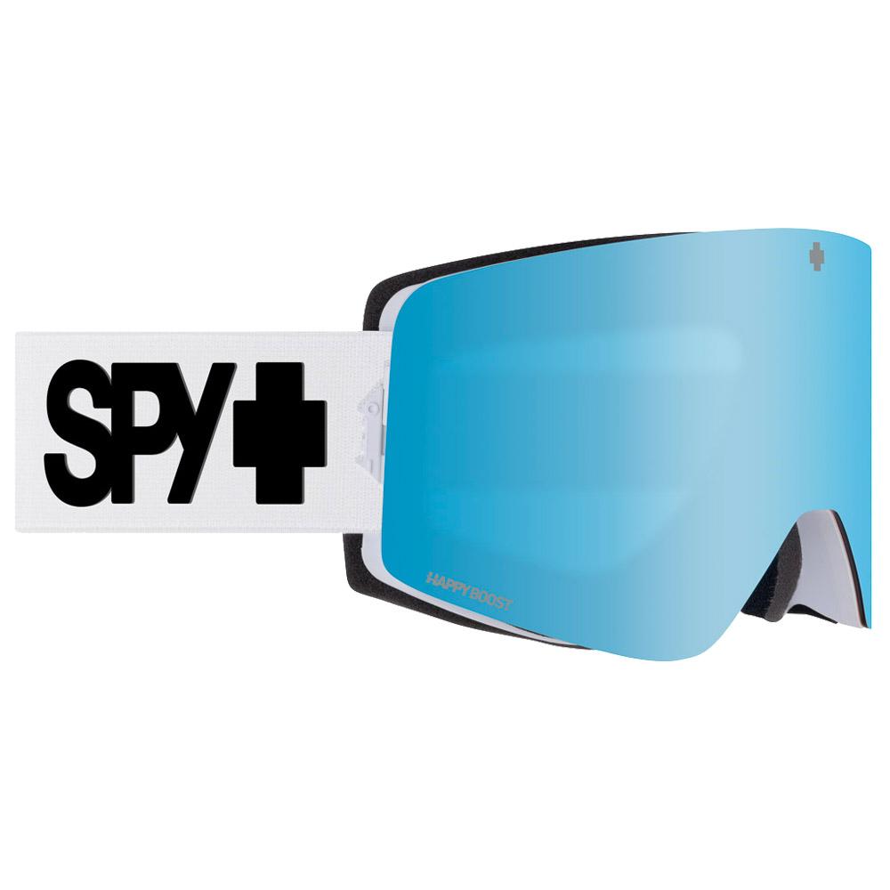 Spy - Marauder Se Everwhite Happy Boost Ice Blue Mirror + Happy Boost Low Light Coral - Skibrille - Weiß - Damen - Glisshop.de