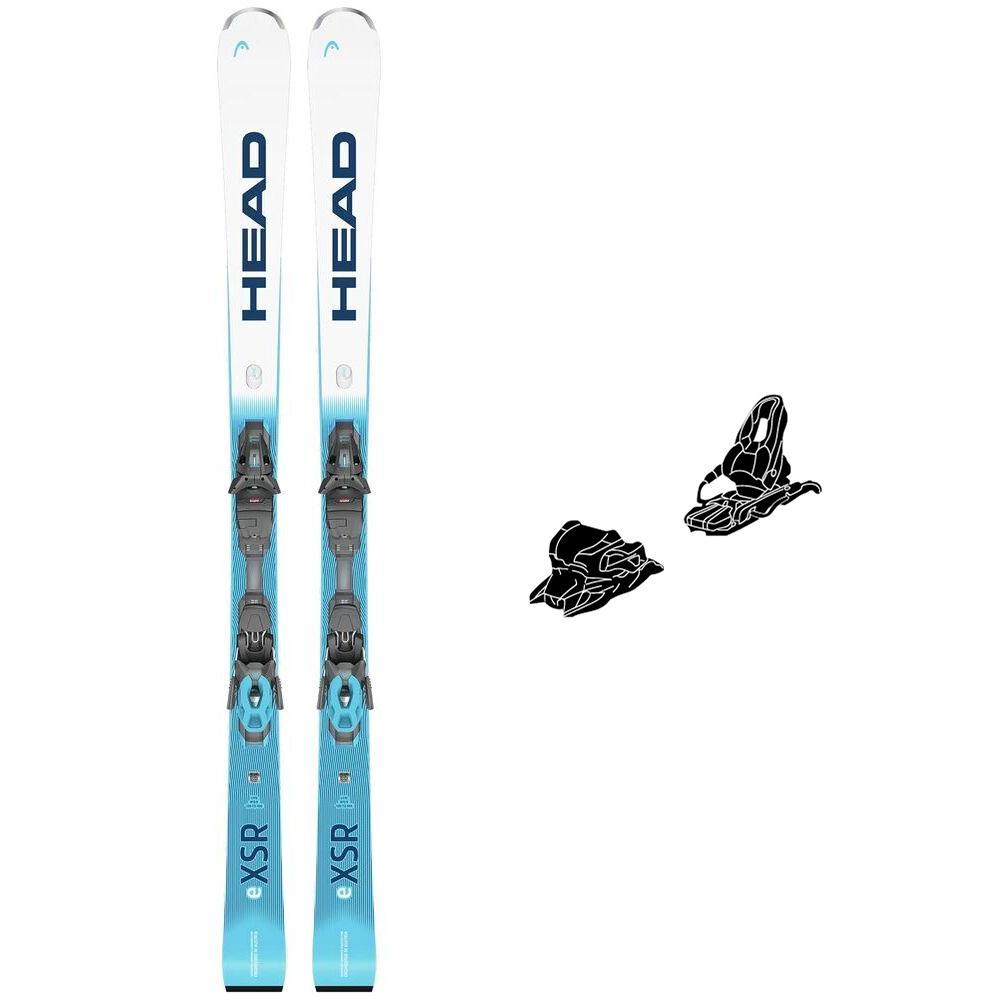 Head - Pack Ski Wc Rebels E.Xsr - 177 + Pr 11 Gw Br.78 Black Matt Speed Blue - Ski