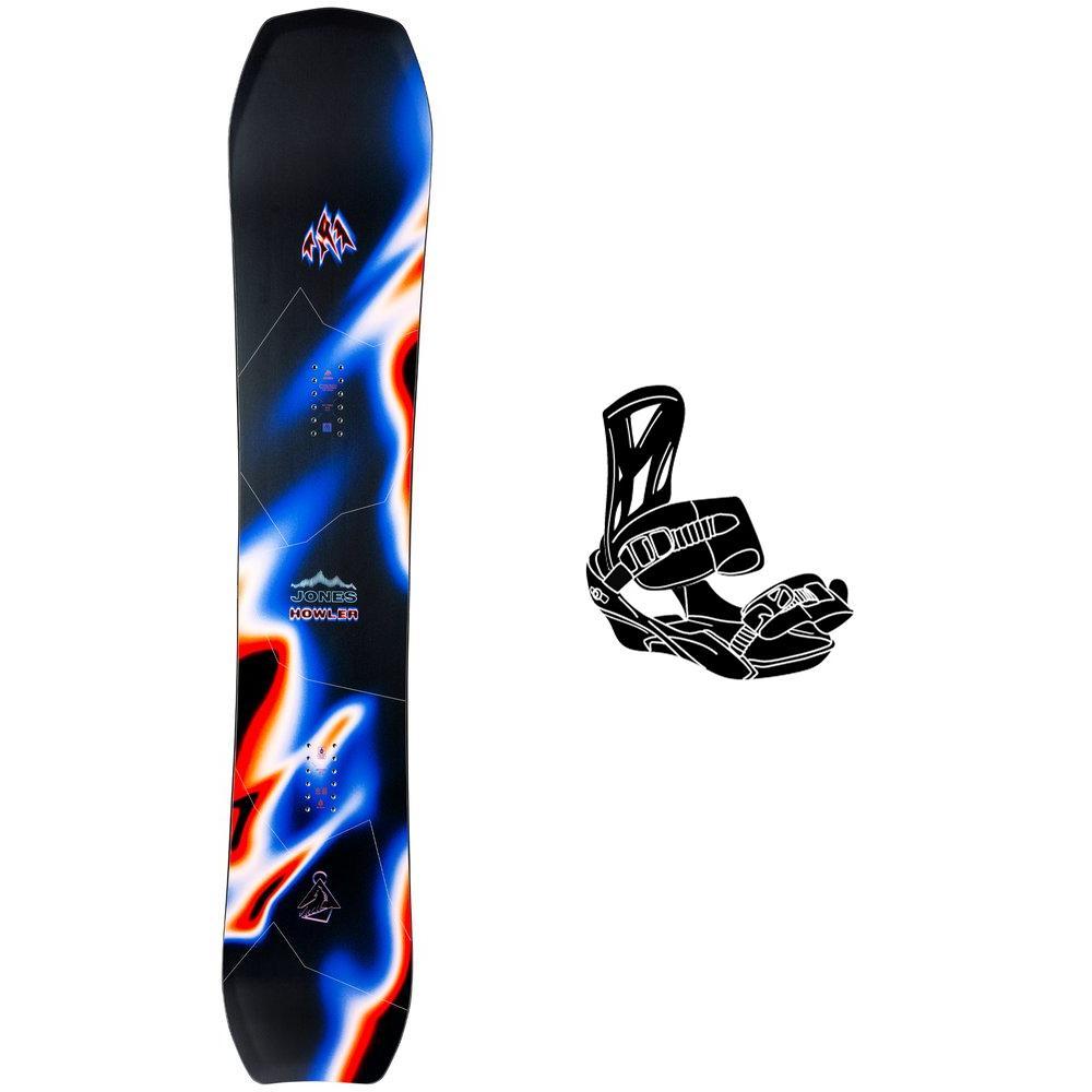 Jones - Pack Snowboard Howler - 160W + Trace HW - Snowboard