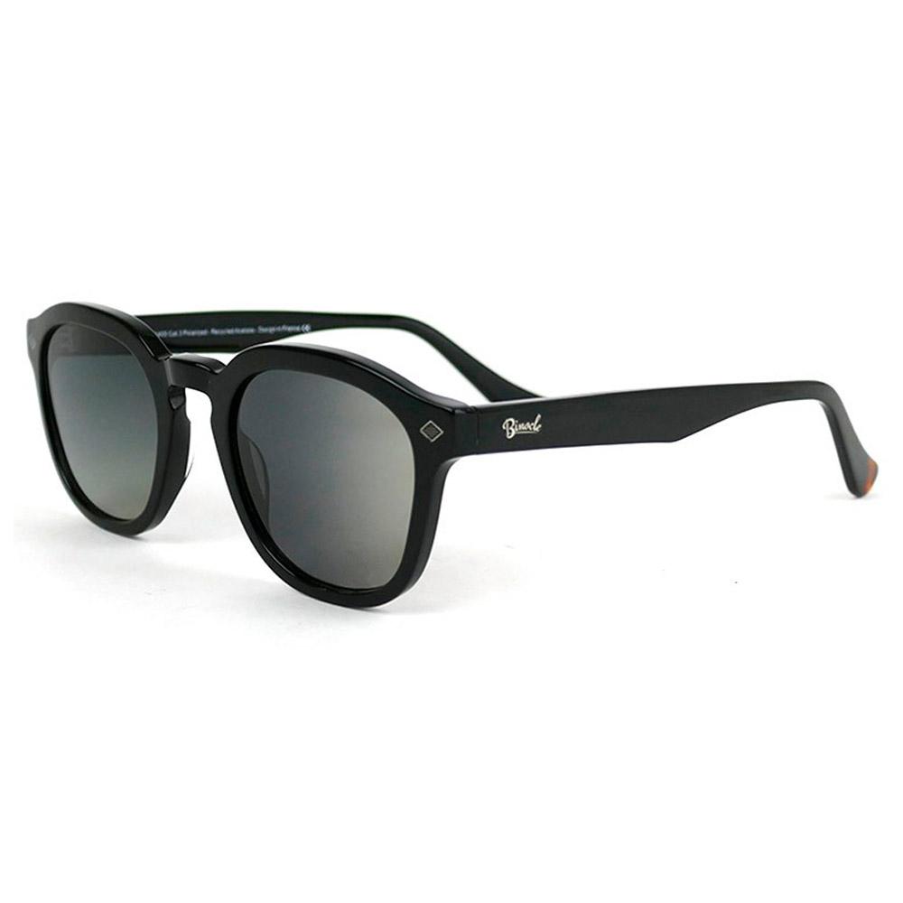 Binocle Eyewear - James Black Grey Polarized - Sonnenbrille