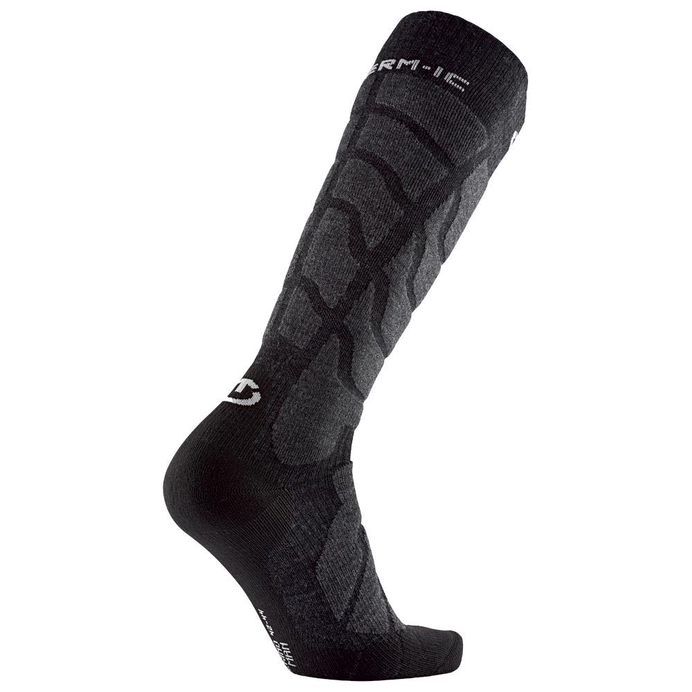 Therm-Ic - Ski Warm Black Grey - 42-44 - Ski socks