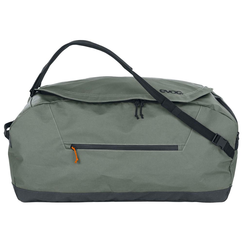 Reiszakken Evoc Duffle Bag 100L Dark Olive Black Zomer 2024