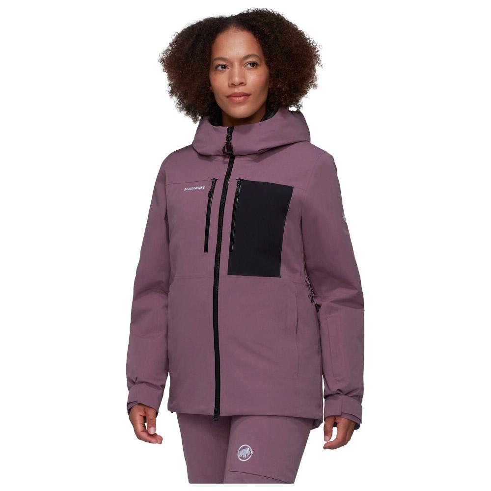 Blouson Ski Mammut Stoney HS Thermo Hooded Jacket Women Flux Black