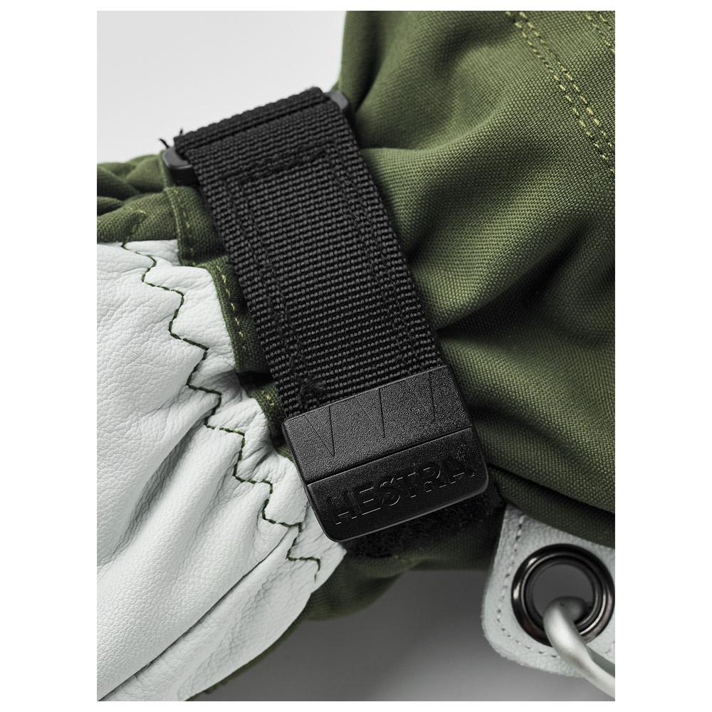 Gant Hestra Army Leather Heli Ski Glove Olive Hiver 2026 Glisshop