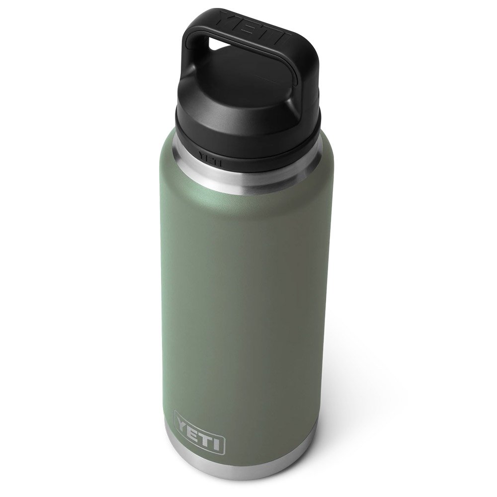 YETI Rambler Bottle, with Chug Cap - CAMP GREEN . 1.1l, 36oz