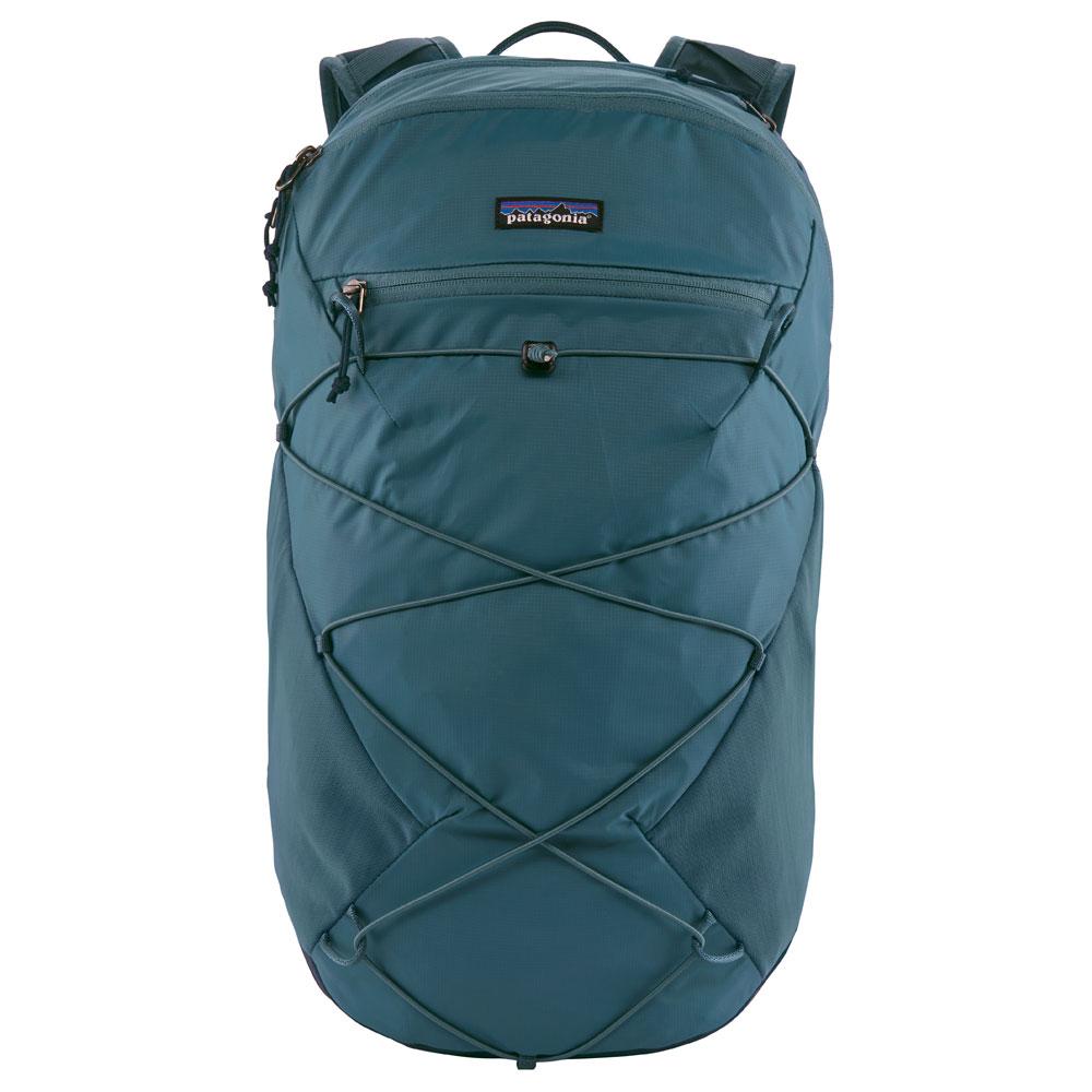 blue patagonia backpack