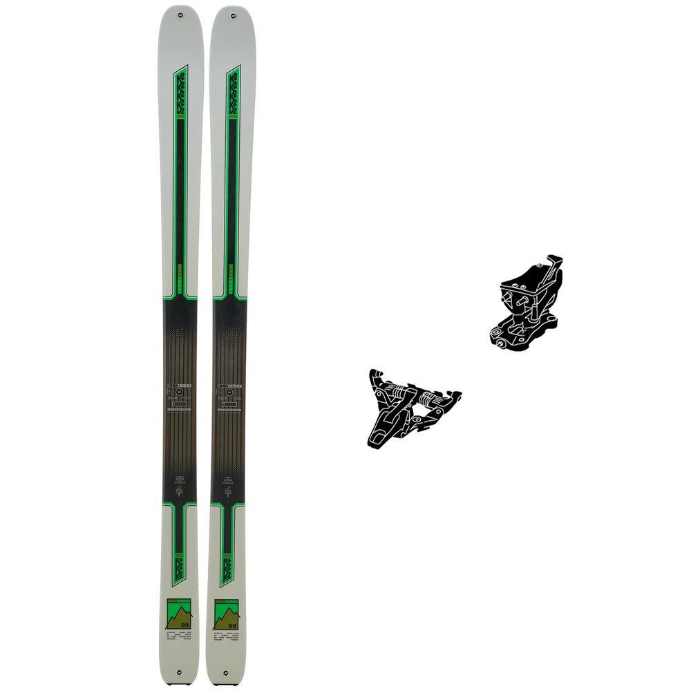 K2 - Touring ski set Wayback 89 + bindings - Touring skis