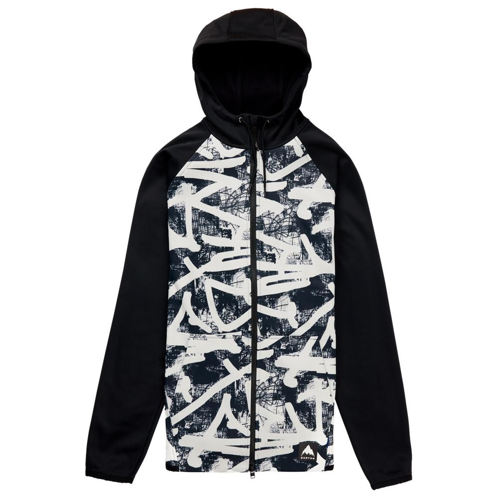 Burton - Crown Weatherproof Full Zip City Streets True Black - L - Sweatshirt
