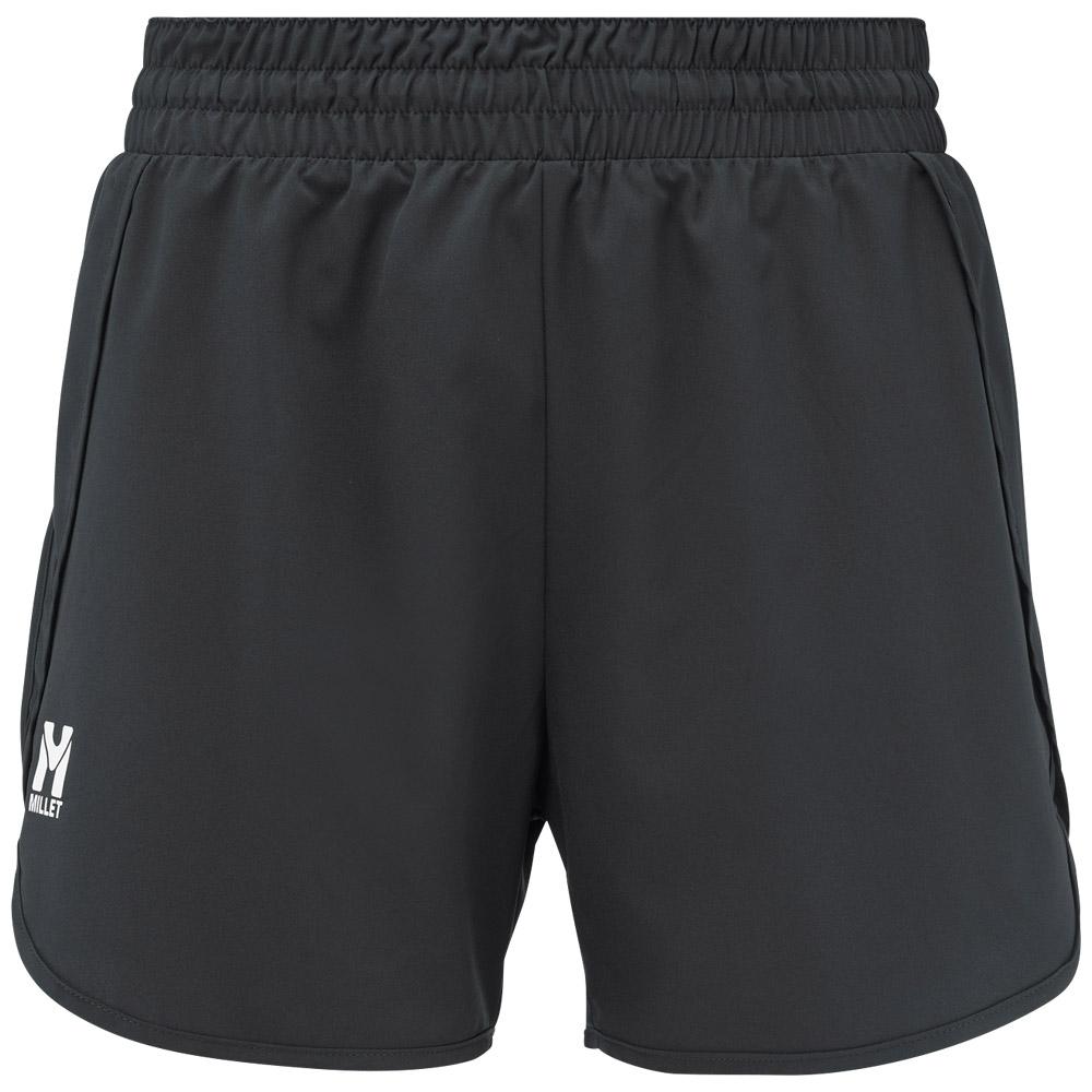 Millet - Intense Essential Short W Black Noir - L - Trail-Shorts - Größe L - Schwarz - Damen - Glisshop.de