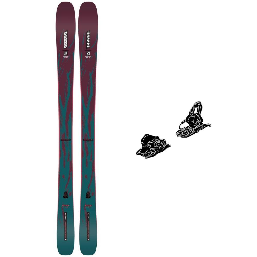 K2 - Alpine ski set Mindbender 90 W + bindings - Ski