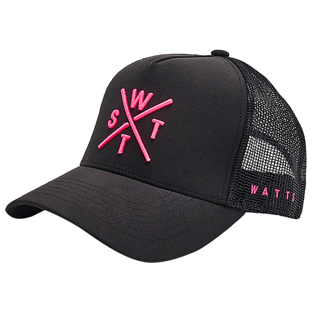 Watts - 1R-Tribe Cap Black Cross Fluo Pink - Cap