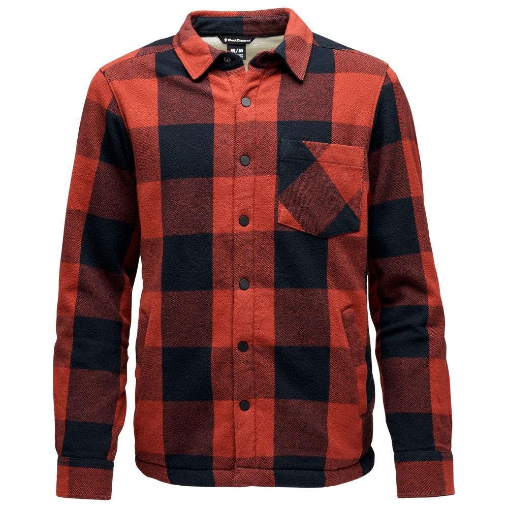 Black Diamond - M Project Lined Flannel Red Black - L - Shirt