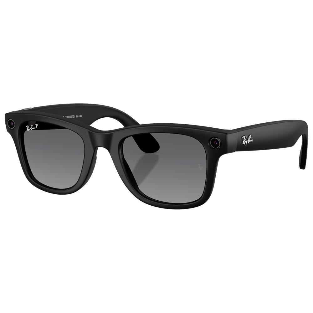 Ray Ban - Meta Wayfarer Gen 2 Matte Black Graphite Polarized - 53 - Sonnenbrille