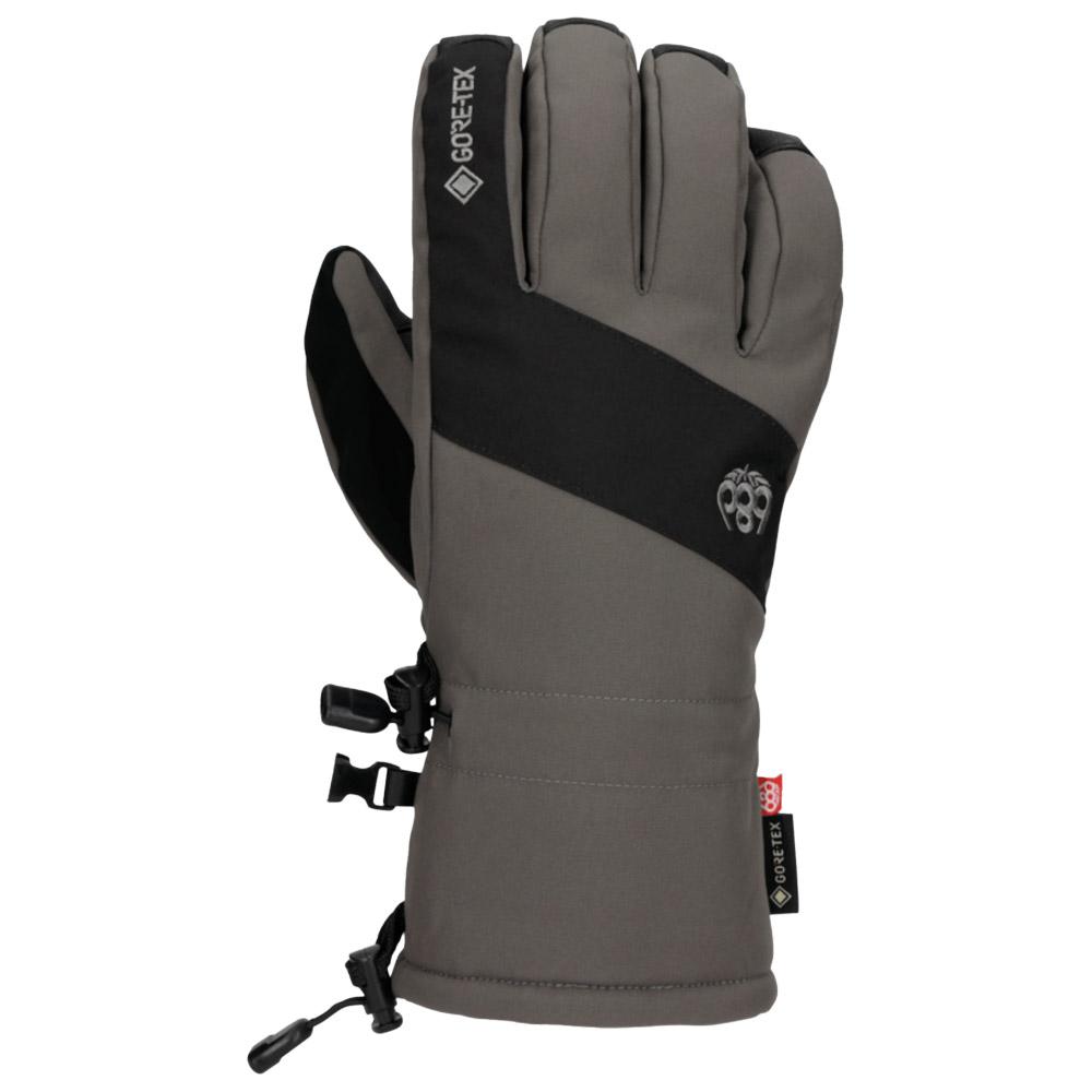 686 - Gore-Tex Linear Glove Charcoal - S - Handschuhe - Größe S - Charcoal - Herren - Glisshop.de