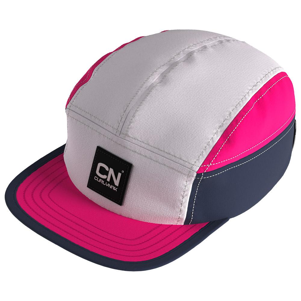 Curlynak - 5 Pans Pink White - Cap - Weiß - Glisshop.de