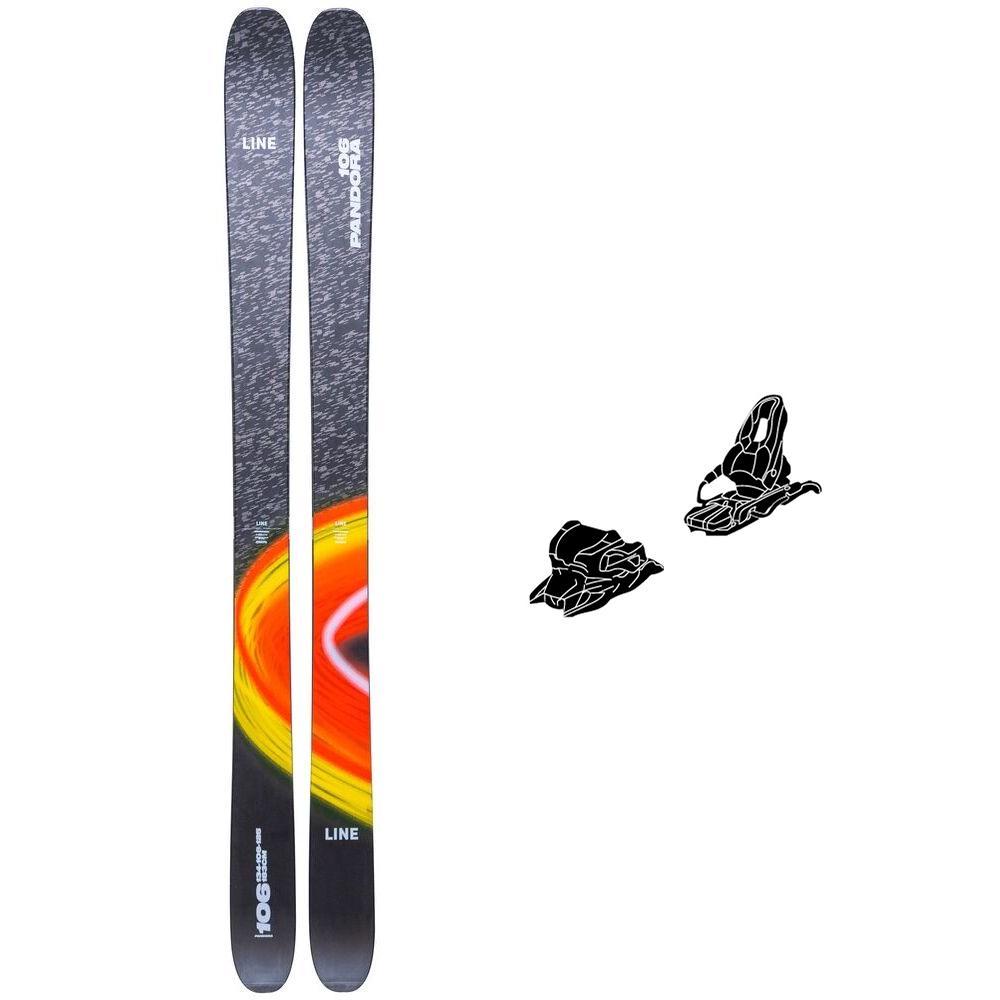 Line - Alpine ski set Pandora 106 + bindings - Ski