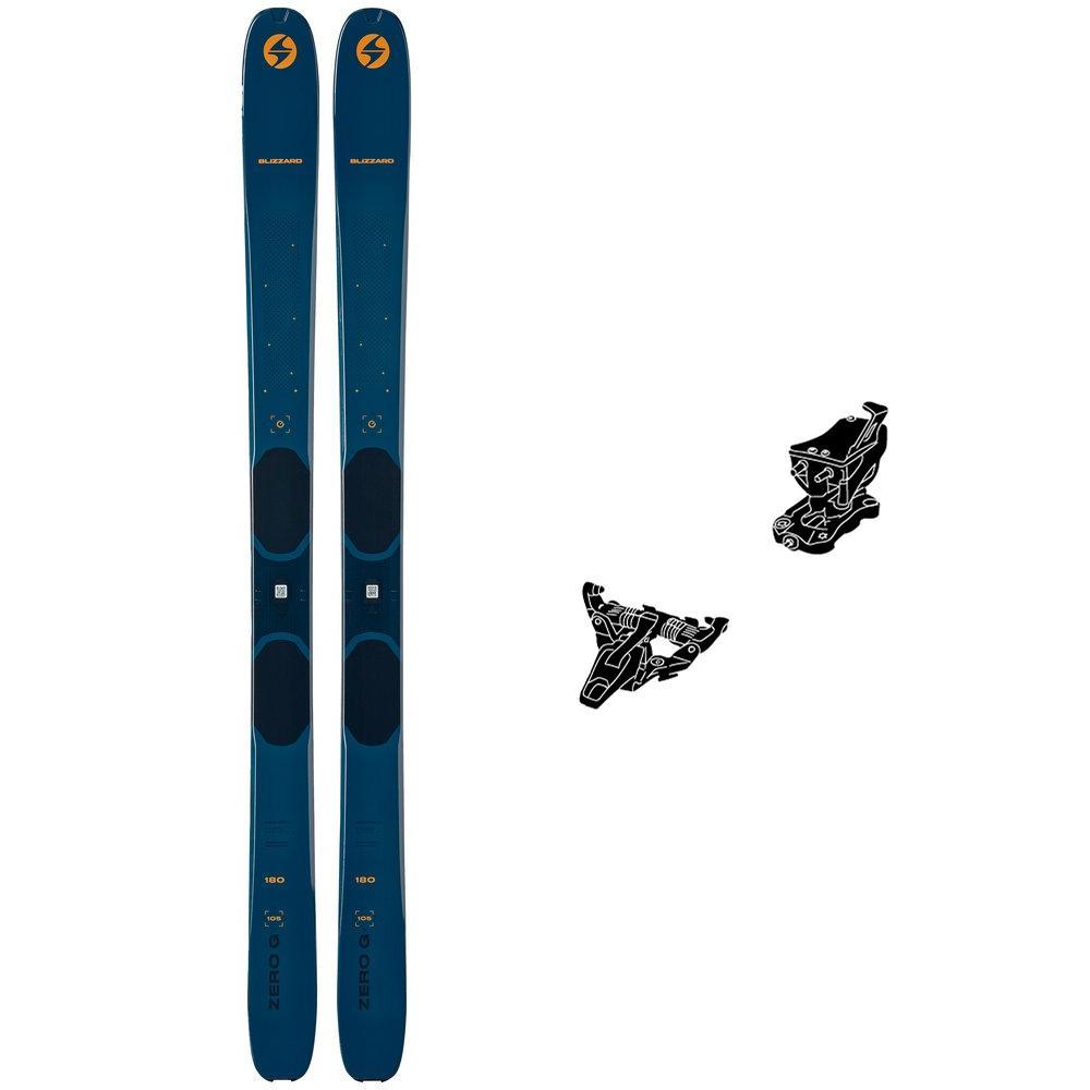 Blizzard - Pack Tourenski Zero G 105 - 188 + Speed Turn Blue - Tourenski