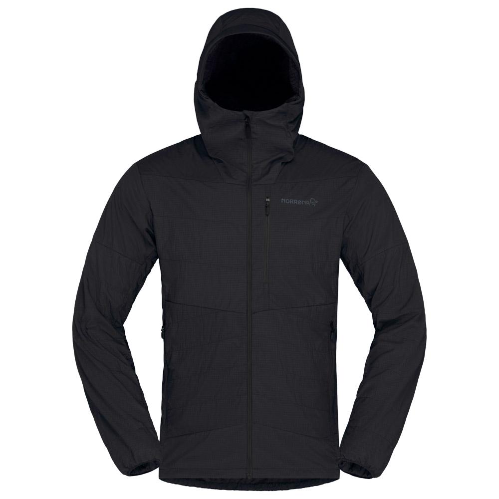Norrona - Lyngen Thermo100 Active Zip Hood Caviar Black - S - Ski Jacket