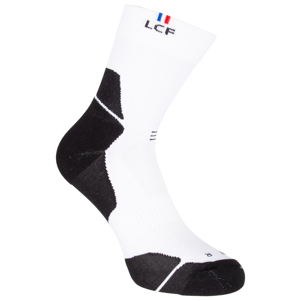 La Chaussette de France - First Run White - 35-38 - Trailrunning-Socken