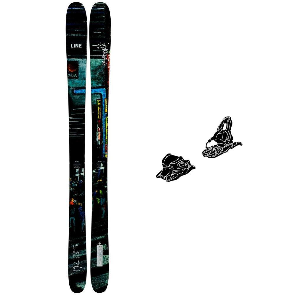 Line - Pack Ski Pandora 92 - 168 + 11.0 Tp 100mm Black Anthracite - Ski