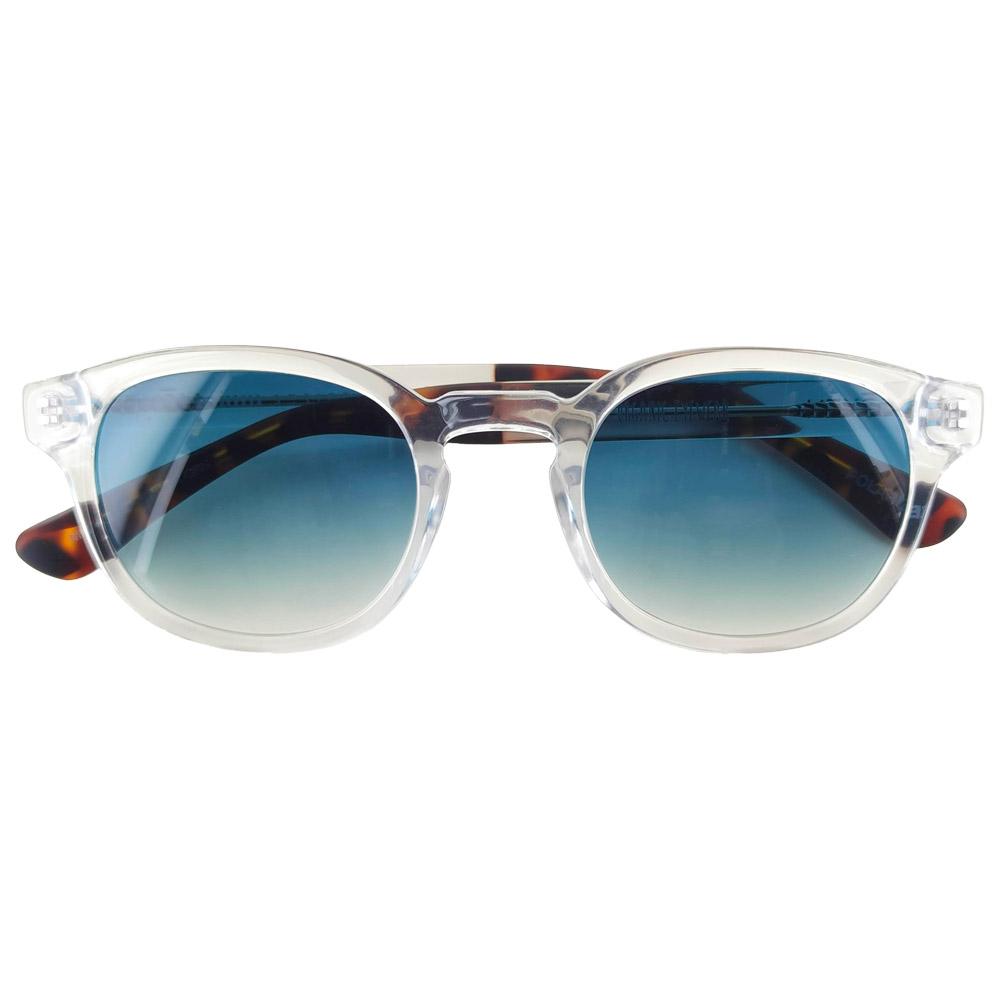 Moken Vision - Otis Crystal Tortoise Blue Gradient Lens - Sonnenbrille - Blau - Glisshop.de
