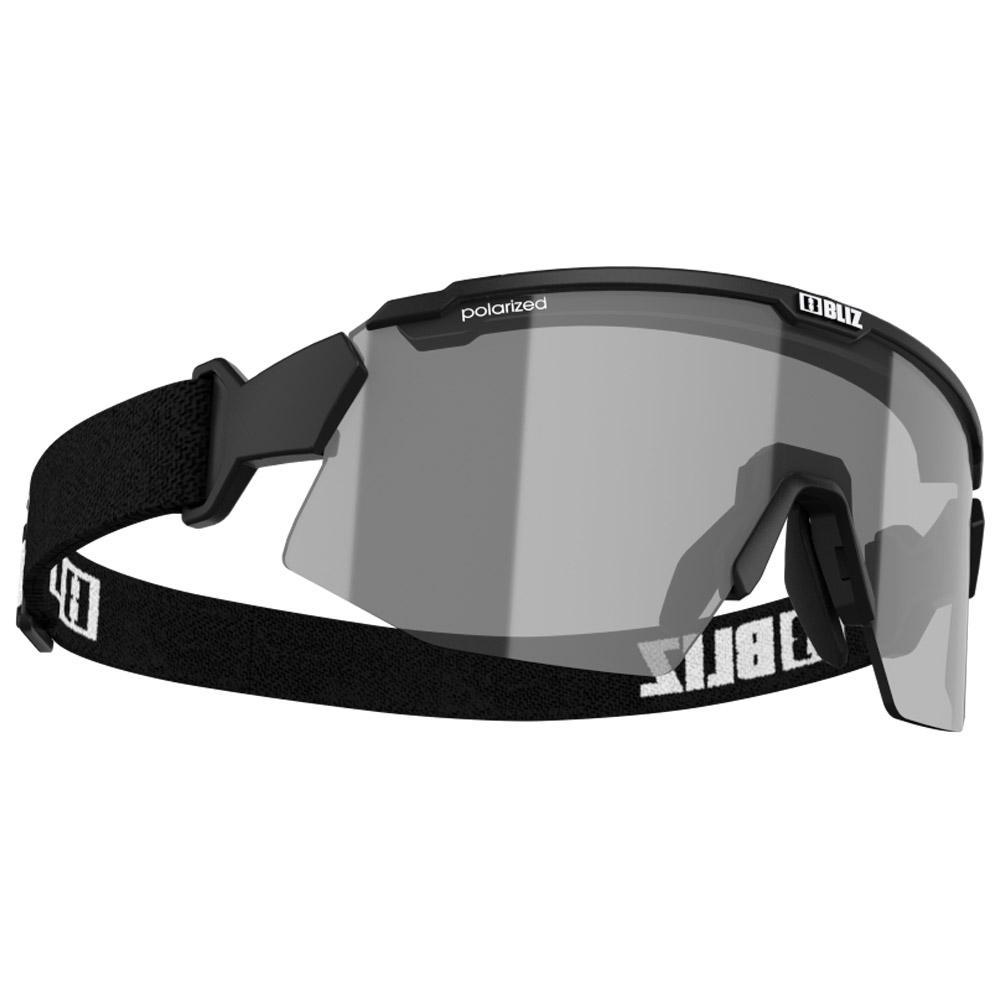 Bliz - Breeze Matt Black Brown Silver Mirror Polarized + Orange - Sonnenbrille - Schwarz - Glisshop.de