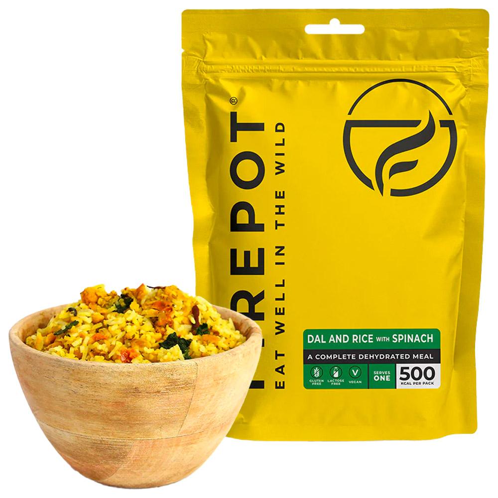 Firepot - Dahl & Riz Aux Epinards 135 g. - Freeze-dried meals