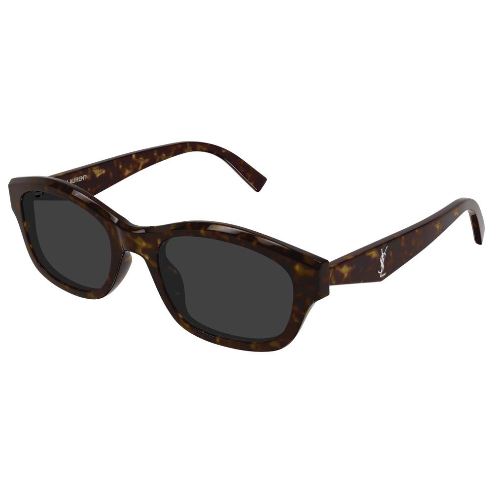 Saint Laurent - Sl M172 Black 002 Dark Havana Grey - Sunglasses