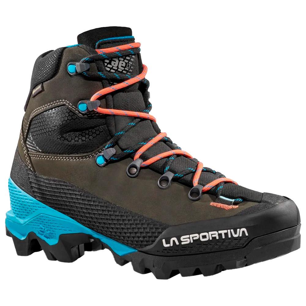 La Sportiva - Aequilibrium Lt Woman Gore-Tex Black Hibiscus - 40.5 - Mountaineering boots