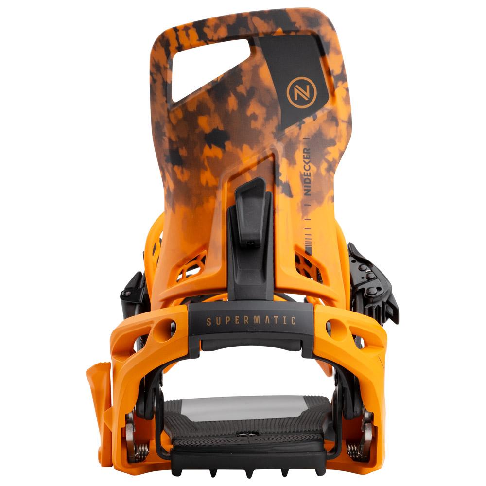 Nidecker Snowboard binding Supermatic Dune Orange - Winter