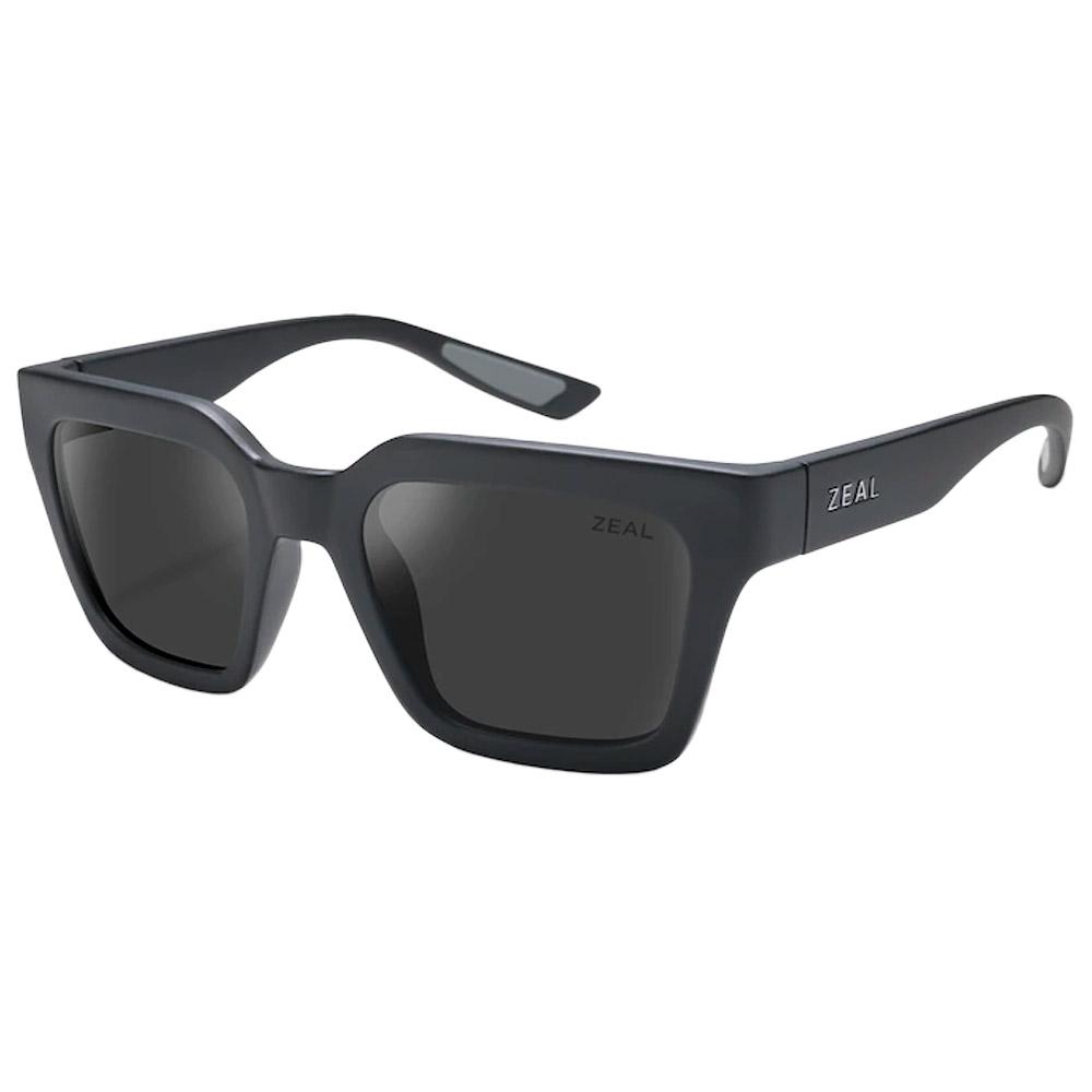 Zeal - Rowen Matte Black Ellume Dark Grey Polarized - Sunglasses