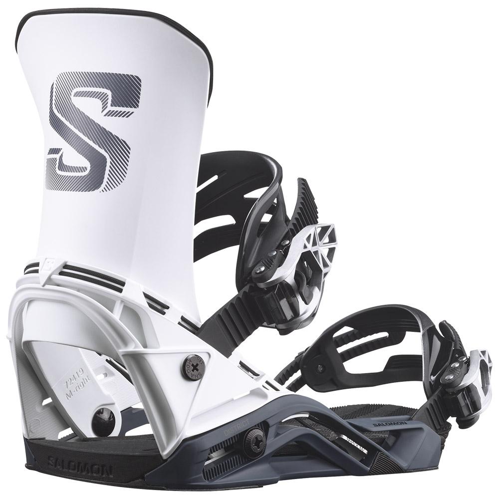 Salomon - District Rainy Day Navy - L - Snowboard binding