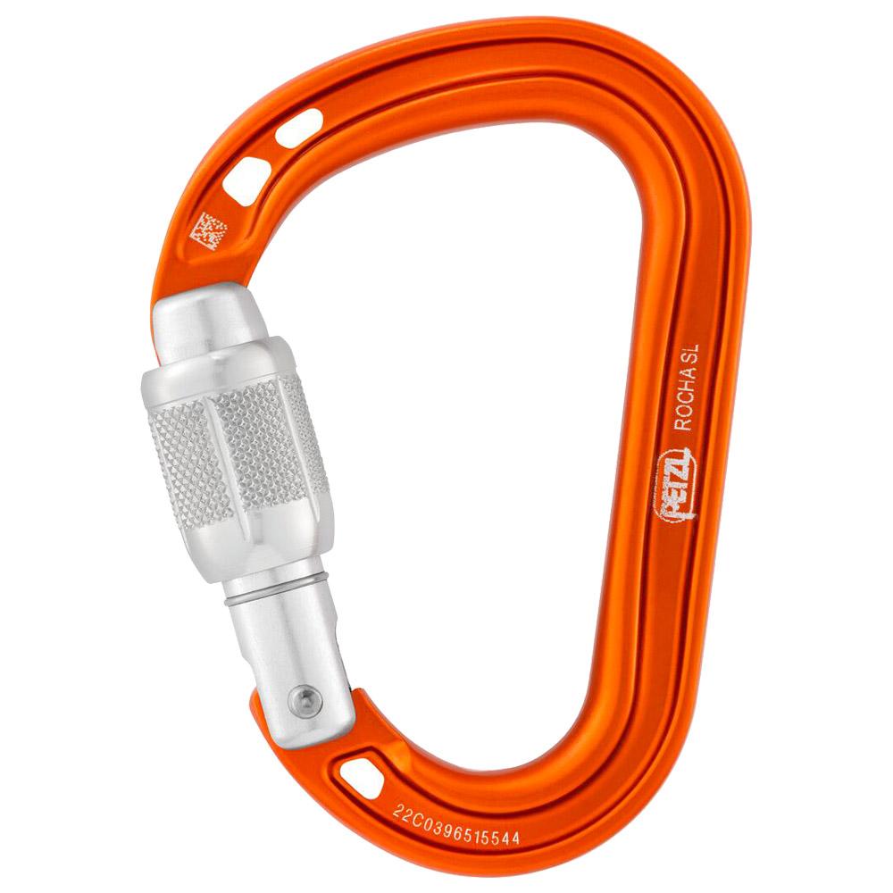 Petzl - Rocha Screw Lock Orange - Carabiners