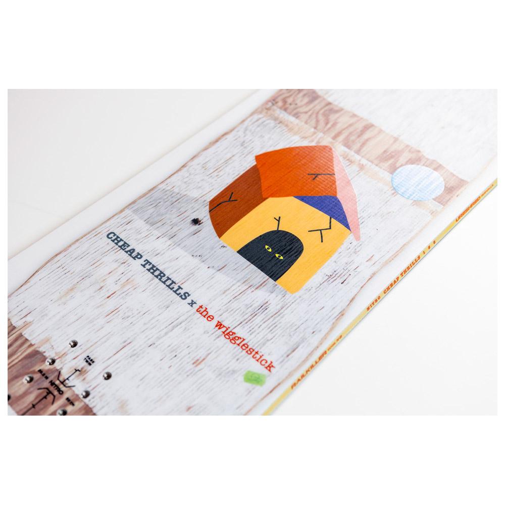 Snowboard Nitro Cheap Thrills BRD´24 - Freestyle Per Uomo, Parco E Neve - Foto 5