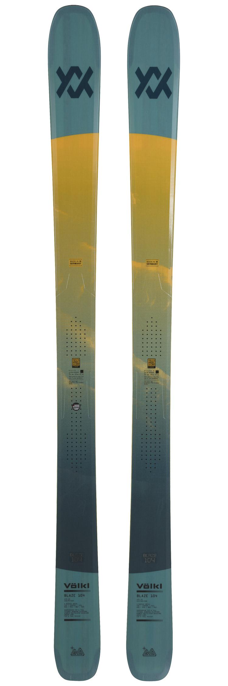 Volkl - Tourenski-Set Blaze 104 Teal + Bdg - Ski