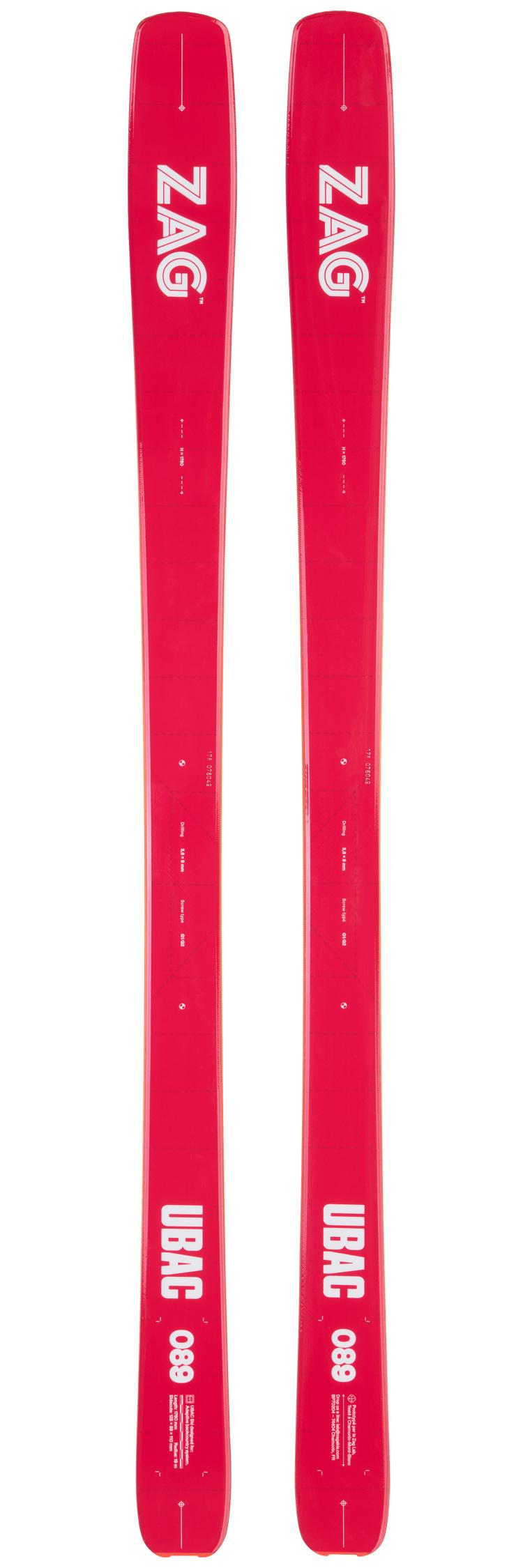 Zag - Touring ski set Ubac 89 + bindings - Touring skis