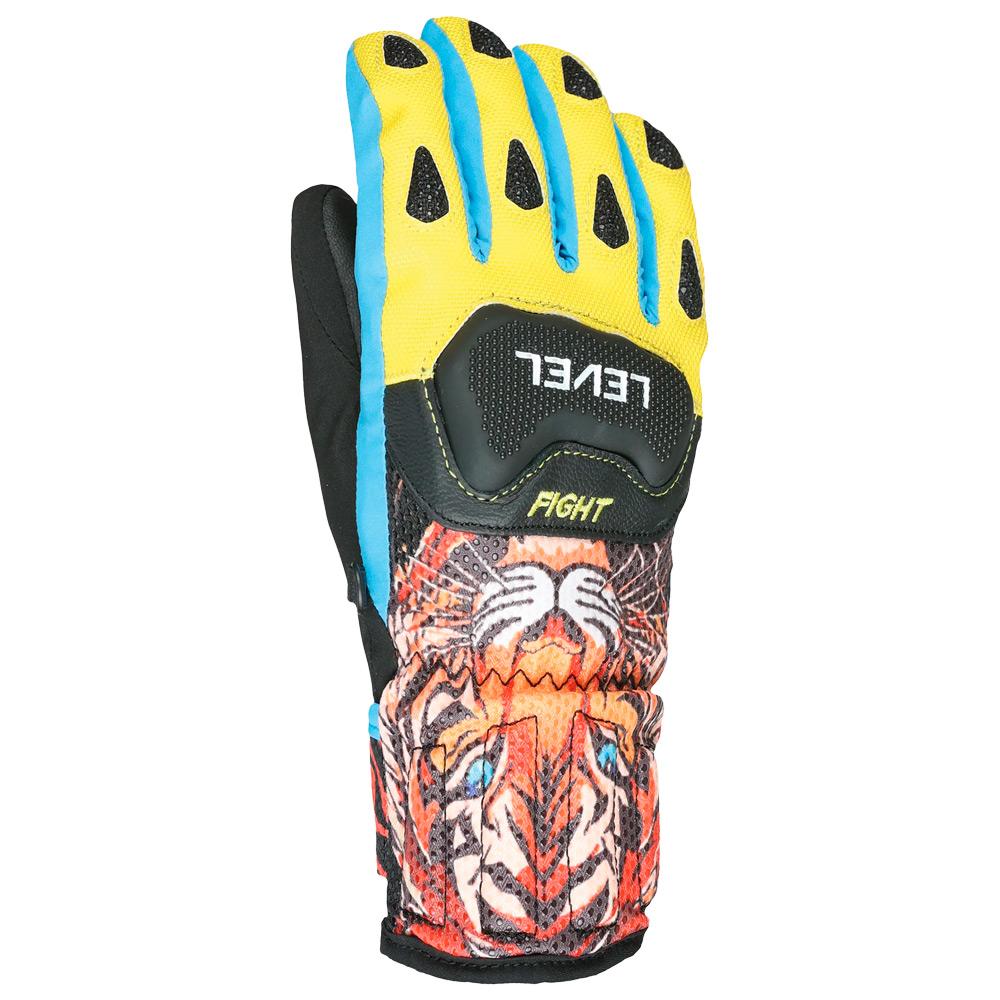Level - Race Jr Glove Orange - 8 - Ski gloves