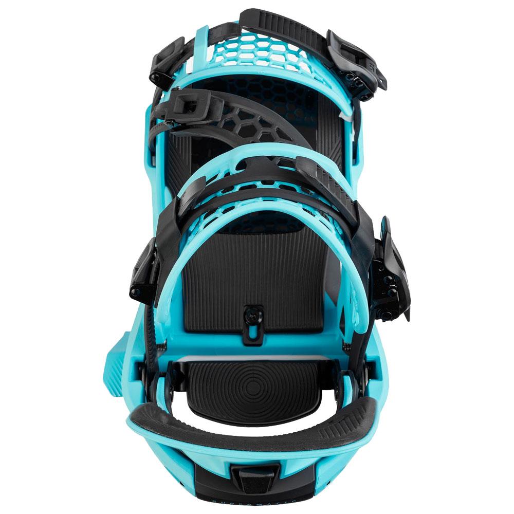 Nidecker Snowboard binding Supermatic Cyan - Winter 2025 | Glisshop
